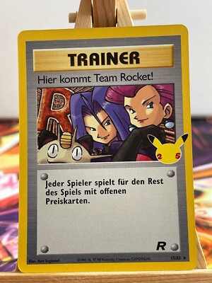 Hier kommt Team Rocket! 15/82 Celebrations Deutsch NM Pokemon | eBay