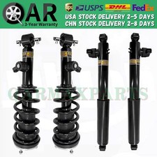 4pcs Front Rear Shock Struts Assys w/Electric Fit GMC Sierra 1500 Silverado 1500