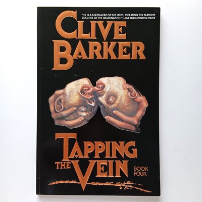 Clive Barker's Tapping The Vein, Book Four (1990) Epic Comics, Z 1  VF