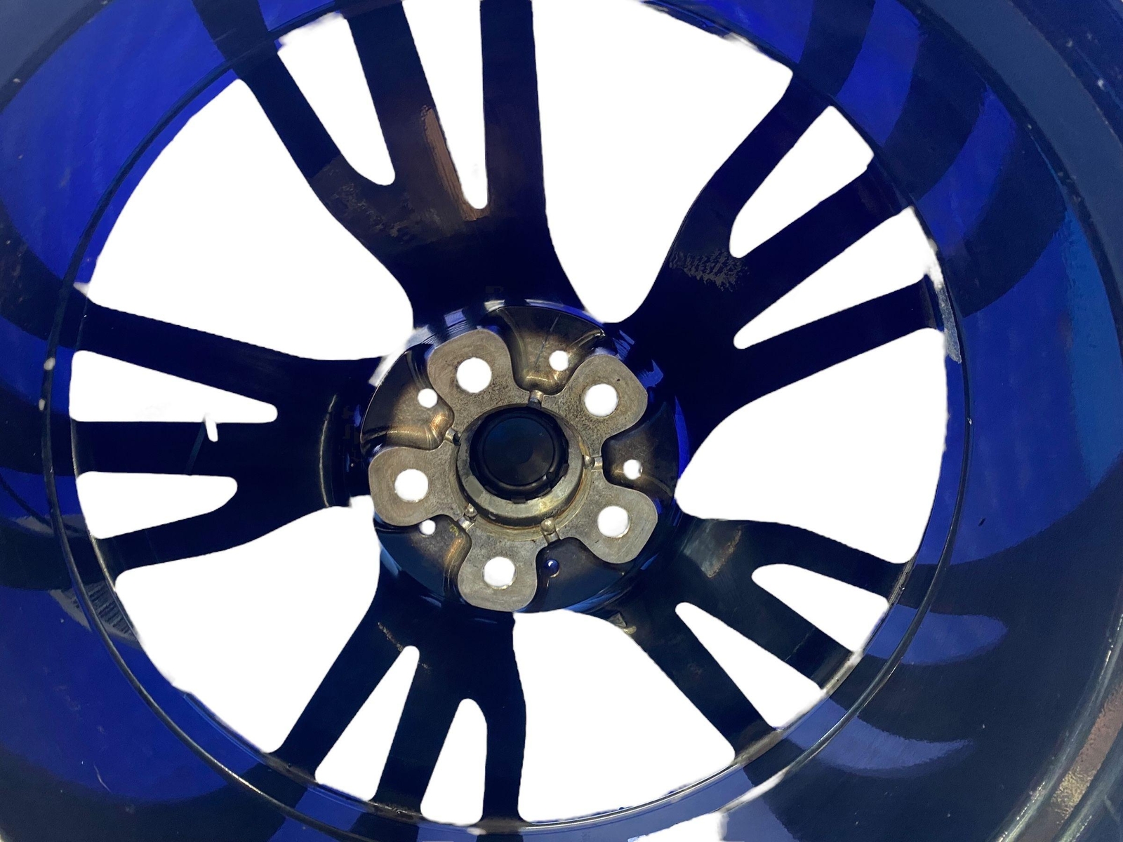 2014-2020 BMW I8 20X8.5 FRONT RIGHT SPOKE DIRECTIONAL ALLOY WHEEL RIM *CURB RASH