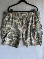 Levis Shorts Mens 42 Camouflage Cargo White Tag Military Utility Retro