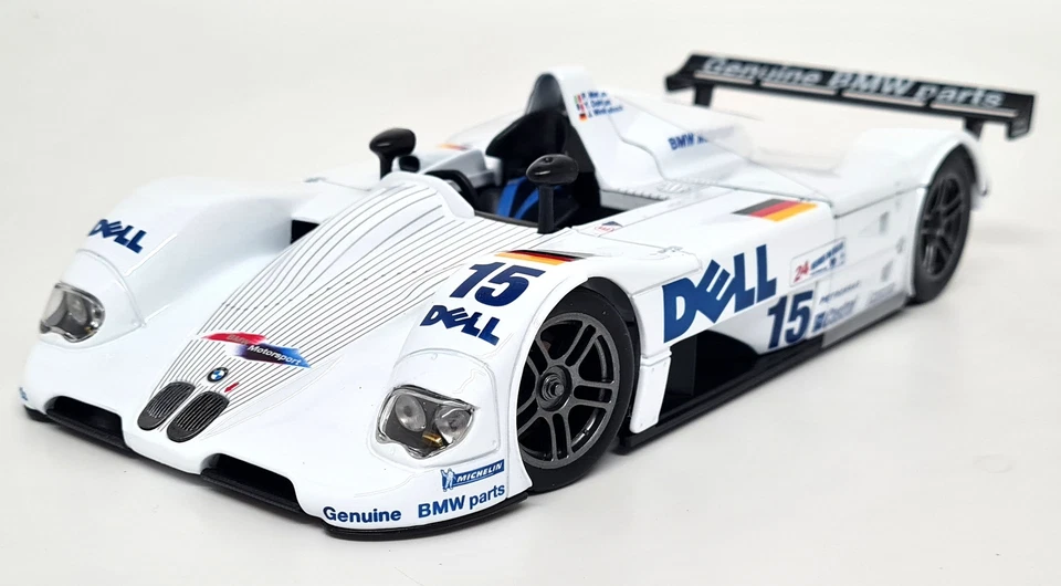 Maisto 1/18 - Audi V12 LMR Le Mans 1999 #15 Martini Dalmas Diecast Model Car Foto 4 de 4