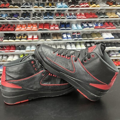 Air Jordan 2 レトロ Nike Air Jordan 2 Retro Alternate 87 Black Varsity Red 834274-001