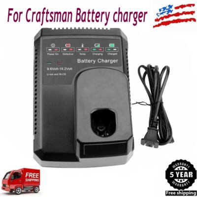 Battery Charger for Craftsman 19.2Volt Battery 11375 C3 DieHard 130279005 11376