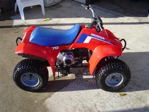 Calcomanías pegatinas TRX70 TRX 70 1986 FOURTRAX 4 ruedas - Imagen 2 de 2