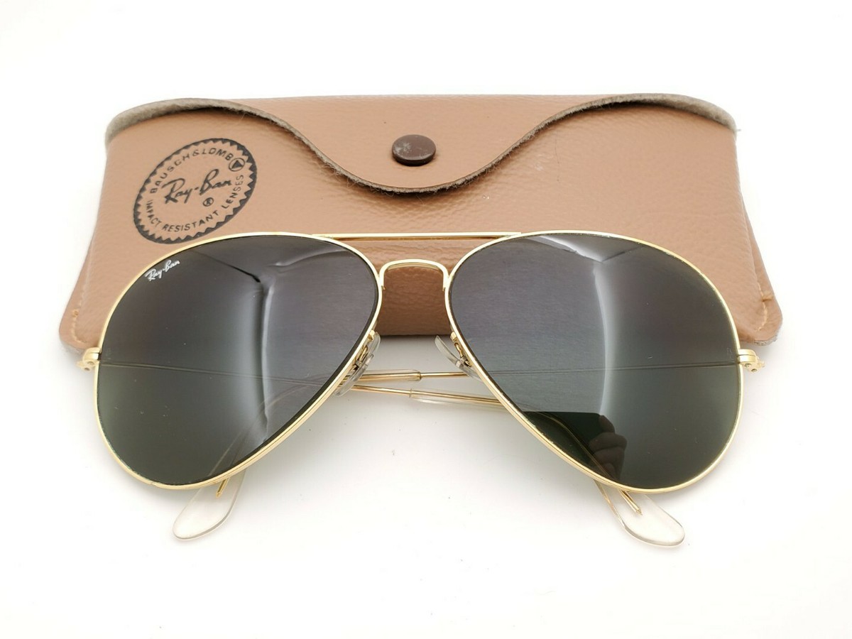 Vintage B&L Ray Ban Bausch & Lomb 62mm G15 Gray Aviator Vintage B&L Ray Ban Bausch & Lomb 62mm G15 Gray Aviator