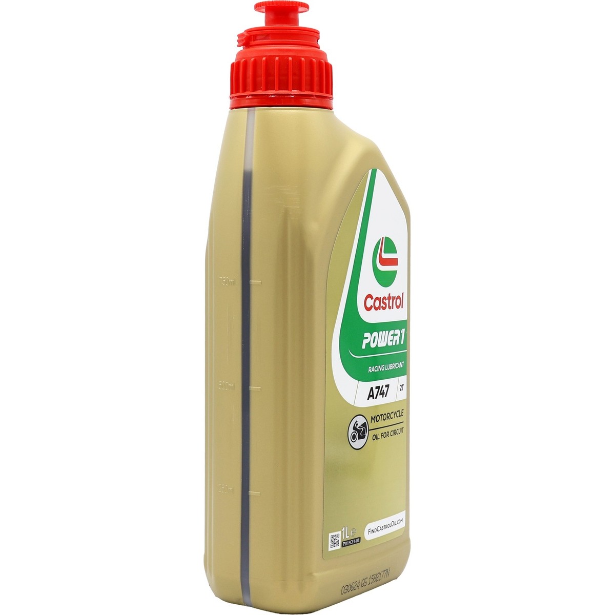 Castrol POWER1 A747 2T Semi Synthetic 2 Stroke Racing Engine Oil 1