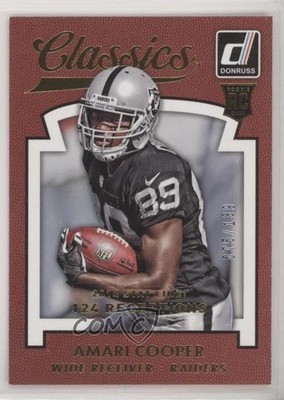 2015 Panini Donruss Classics Stat Line Season 75/139 Amari Cooper Rookie RC 03rx