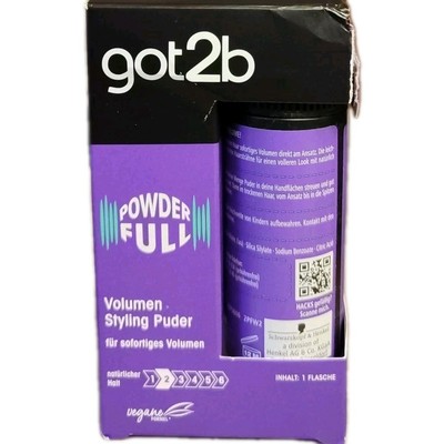 10g got2b powderful Volumen Styling Puder für sofortiges Volumen booster