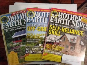 Mother Earth News 3 set including The Best of Mother Earth 2014,2015
