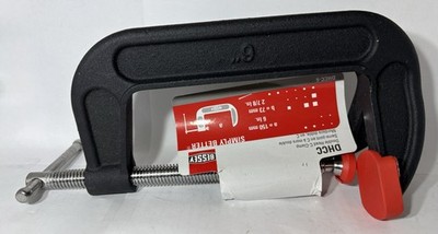 BESSEY Double Anvil C-Clamp: Medium Duty - Mfr. Model DHCC-6