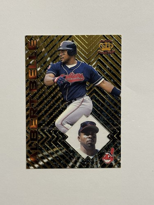 #ad #ad 1997 Pacific Crown Collection Prism Albert Belle #25 $2.00