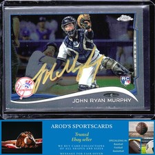 2014 Topps Chrome *John Ryan Murphy **Card #69** AUTO (RC)