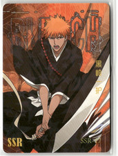Ichigo Kurosaki Ssr Ssr-17 Realm Bleach Holographic Anime Collectible Card