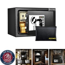 Portable Safe with Fireproof & Waterproof Bag...