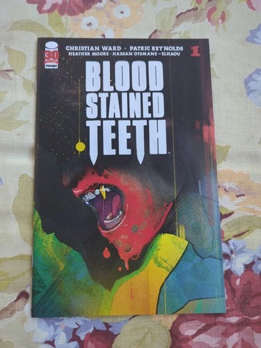 Blood Stained Teeth 1