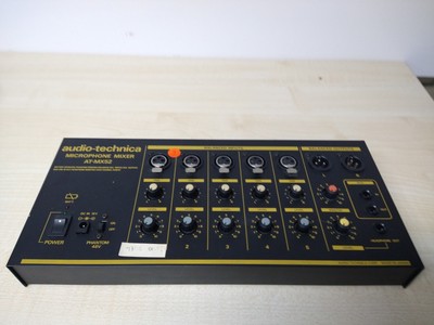 Audio-Technica Mikrofon Mixer AT-MX52 - Schwarz - Ungetestet