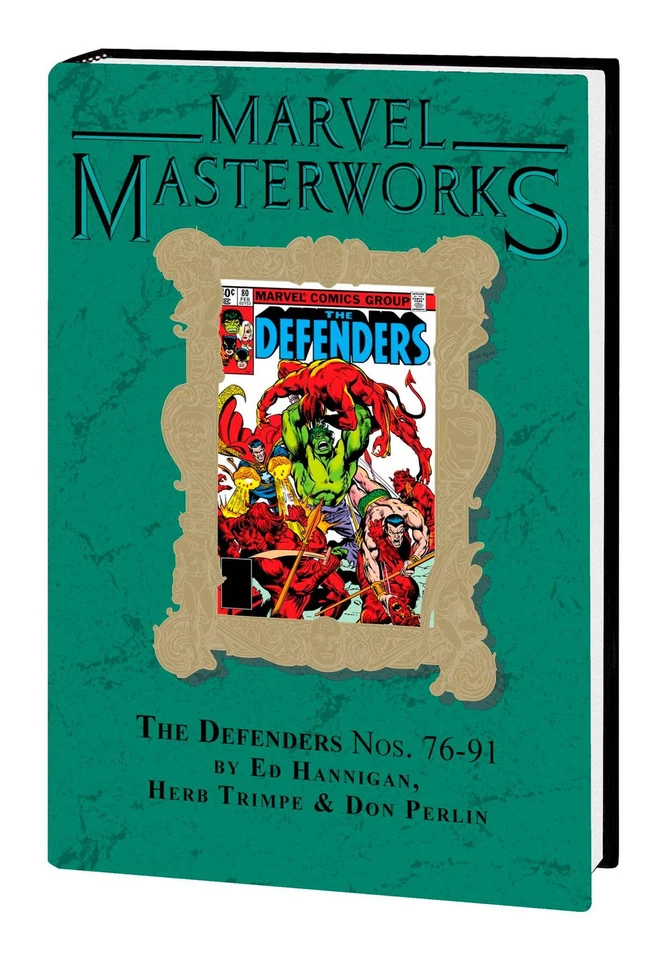 MARVEL MASTERWORKS DEFENDERS HC VOL 08 DM VARIANT EDITION 321 VARIANT MARVEL COM - Bild 1 von 1