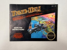 Tiger-Heli NES Nintendo CIB Caja de Juego Manual Funda Acclaim Shooter Env&iacute;o Gratis