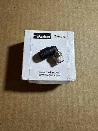 Parker Legris 3109 06 10 Male Elbow, Tube 6mm, Pipe 1/8 In, PK10 4GWL2