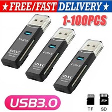 USB3.0 SD Card Reader for PC Micro SD Card to USB Adapter for Camera Memory lot
