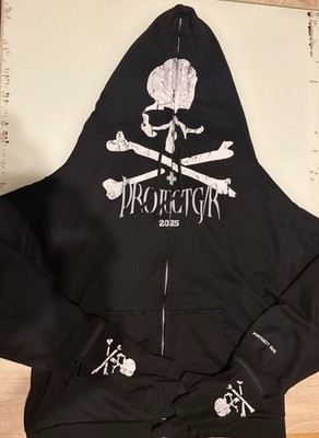 Project Gr/Masternminde Japan Zip Up Hoodie Gr. L Schwarz Neu