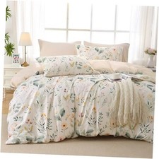 Duvet Cover Queen Size, Queen 90"x90" 05 - Orange Grey No Comforter