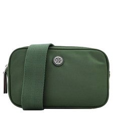 Tory Burch Virginia Nylon Belt Bag In Basil 149530-312