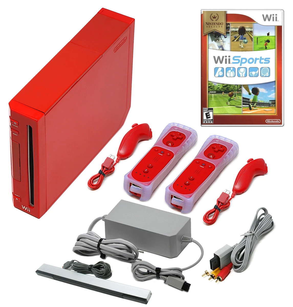 Las mejores ofertas en Consolas de videojuegos Nintendo Wii Rojo