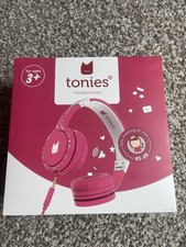 Tonies Red Kids Safe Foldable On-Ear Headphones for tonies box 85 dB Max