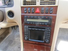 A4 Mercedes W210 98-02 Radio Comand Screen Navigation Bracket Wood Trim Set A4 Mercedes W210 98-02 Radio Comand Screen Navigation Bracket Wood Trim Set