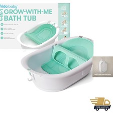 4-in-1 Grow-with-Me Baby Bathtub, Baby Tub for Newborns to Toddler with Remov...