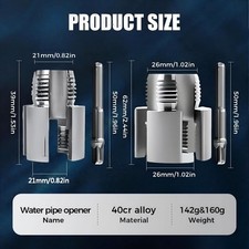 1/2'' 3/4'' Integrated Internal  External Pipe ThreadingTool