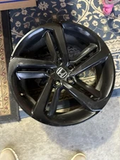 19" Honda Accord Sport Black Wheels Rims Factory OEM replica 2018-2023