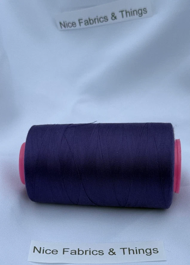 50 Spools - Blue AX117 Multi Purpose Sewing Thread - Image 2 of 3