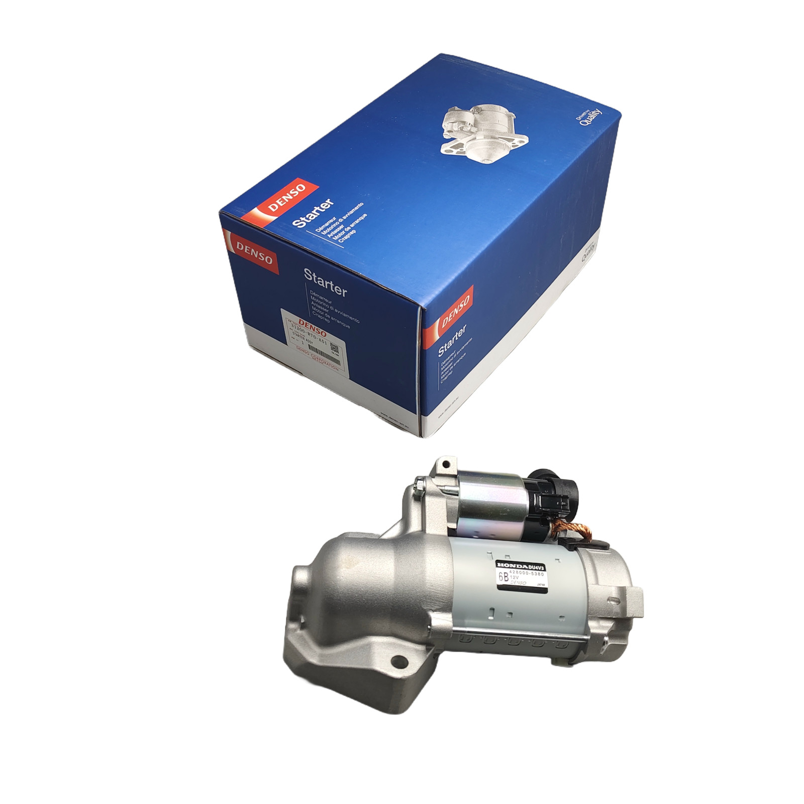 NEW OEM Starter Fit Honda Accord 08-12, Odyssey 08-10 3.5L 31200-R70-A51 DENSO