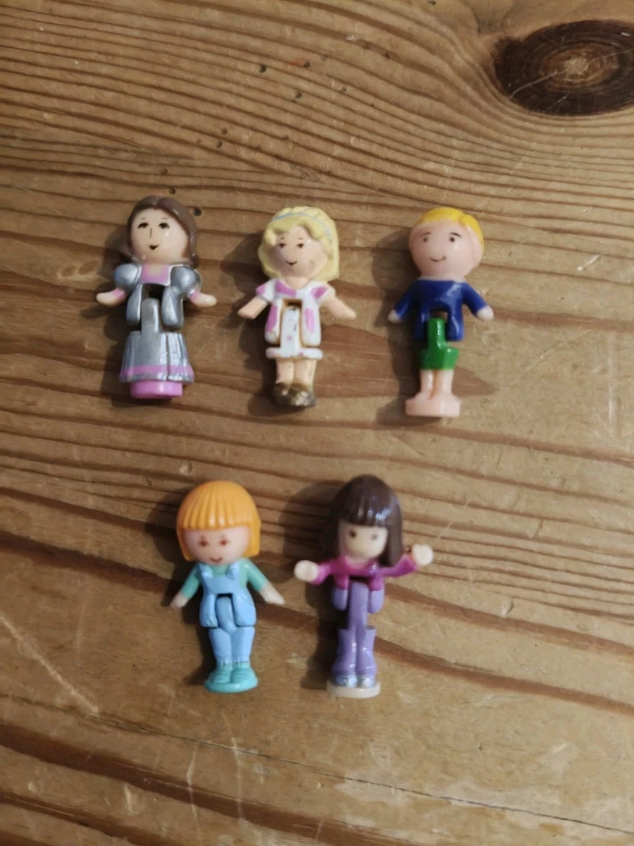 Lot De Figurines Et Objets Polly Pocket – MATTEL, Occasion Bon État, Univers Miniature