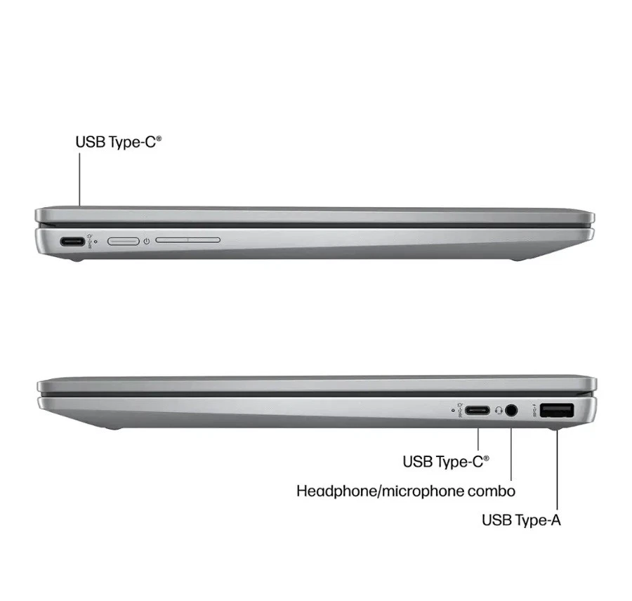 HP Chromebook x360 14b-cd0135cl 14" FHD Intel i3-N305 8 GB 256 GB UFS Chrome OS - Image 4 of 4