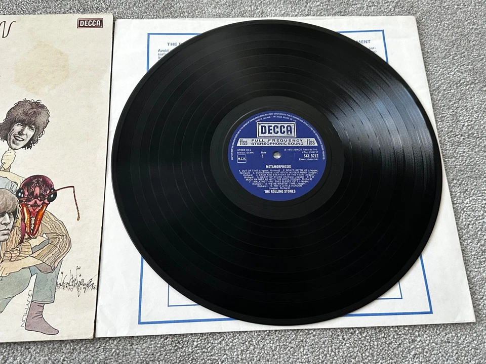 THE ROLLING STONES - METAMORPHOSIS / NM UK VINYL LP SKL 5212 ULTRASONIC CLEANED! - Image 3 of 4