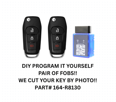 #ad #ad DIY BUNDLE PAIR FORD F 150 WE CUT YOUR KEY YOU PROGRAM IT YOURSELF 164 R8130 $83.93