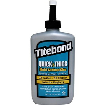 2403 8Oz Titebond Quick & Thick Multi-Surface Glue LANC-26194-NF - Pack of 1