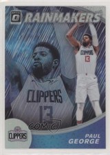 2019-20 Panini Donruss Optic Rainmakers Holo Prizm Paul George #10 1b8