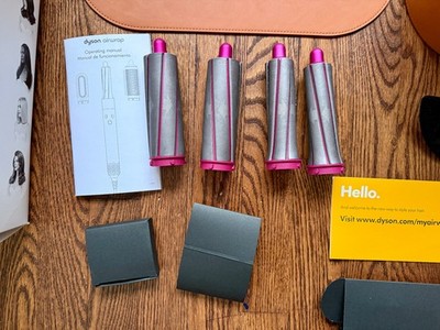 Dyson Airwrap Nickel And Fuchsia Complete Styler - 31073101 for