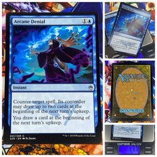 MTG Arcane Denial 🇬🇧 ⚫️ NM Magic TCG Masters 25 2018 Blue Deck OG Staple