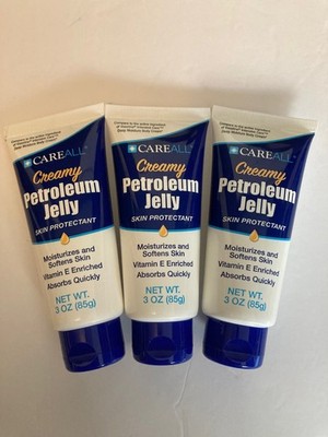 3 CareAll Creamy Petroleum Jelly 3 oz