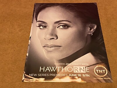 PEEP45 MAGAZINE ADVERT 11X8'' HAWTHORNE TV SHOW JADA PINKETT SMITH