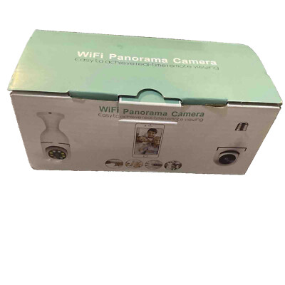 JxlCam Wifi Panorama Camera Real Time Remote Viewing Open Box