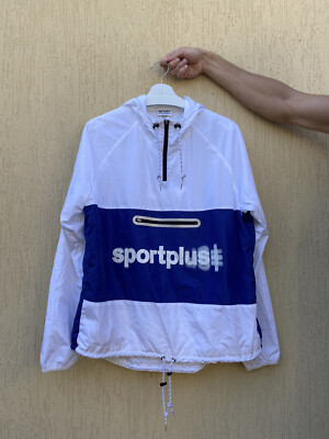Vfiles Sportplus White Windbreaker Large