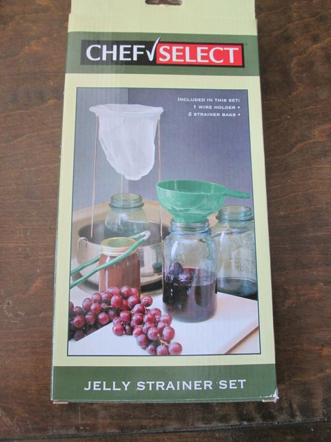 Norpro Jelly Strainer Bags, Set Of 2 – Polyester/Cotton Blend, Perfect For Making Jelly, Juice, & Broth