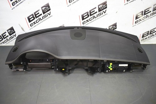 Salpicadero de cuero Jaguar X250 XF X251 + airbag panel del manillar izquierdo NEGRO - Imagen 1 de 12